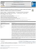 Cover page: Soil microbial CNP and respiration responses to organic matter and nutrient additions: Evidence from a tropical soil incubation