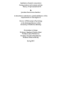 Cover page: Aesthetics of spatial composition: Facing, position, and context, and the theory of representational fit