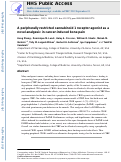 Cover page: Peripherally restricted cannabinoid 1 receptor agonist as a novel analgesic in cancer-induced bone pain