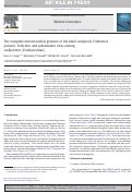 Cover page: The complete mitochondrial genome of the black surfperch, Embiotoca jacksoni: Selection and substitution rates among surfperches (Embiotocidae)