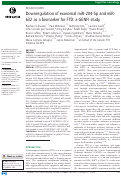 Cover page: Downregulation of exosomal miR-204-5p and miR-632 as a biomarker for FTD: a GENFI study