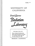 Cover page: SOME CHARACTERISTICS OF A STRONTIUM-90 BETA-PARTICLE RADIATION DETECTOR FOR GAS-LIQUID CHROMATOGRAPHY