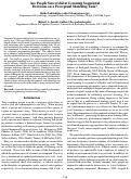 Cover page: Are People Successful at Learning Sequential Decisions on a Perceptual Matching Task?