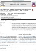 Cover page: Catecholaminergic A1/C1 neurons contribute to the maintenance of upper airway muscle tone but may not participate in NREM sleep-related depression of these muscles