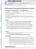 Cover page: Analyzing Genome Rearrangements in Saccharomyces cerevisiae