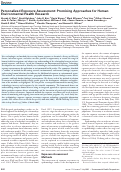 Cover page: Personalized exposure assessment: promising approaches for human environmental health research.