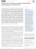 Cover page: Eviction-driven infanticide and sexually selected adoption and infanticide in a neotropical parrot