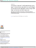 Cover page: Correction: Human T-cell lymphotropic virus type 1 transmission dynamics in rural villages in the Democratic Republic of the Congo with high nonhuman primate exposure