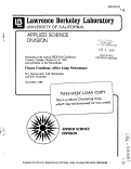 Cover page: FIXTURE CONDITIONS AFFECT LAMP PERFORMANCE