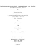 Cover page: Smooth Interface Reconstruction from Volume Fraction Data Using Variational Techniques and Level Set Methods