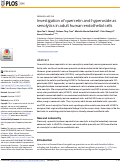 Cover page: Investigation of quercetin and hyperoside as senolytics in adult human endothelial cells