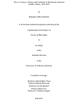 Cover page: Plus Ça Change: Change and Continuity in French and American Gender Culture, 1952-2007