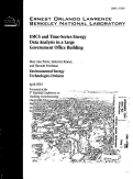 Cover page: EMCS and Time-Series Energy Data Analysis in a Large Government Office Building