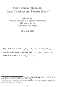 Cover page: Fast potential theory. II. layer potentials and discrete sums