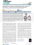 Cover page: Using Machine Learning to Understand the Causes of Quantum Decoherence in Solution-Phase Bond-Breaking Reactions.