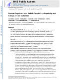 Cover page: Parental Cognitive Errors Mediate Parental Psychopathology and Ratings of Child Inattention.