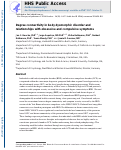 Cover page: Degree connectivity in body dysmorphic disorder and relationships with obsessive and compulsive symptoms