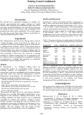 Cover page: Priming Causal Conditionals