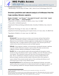 Cover page: Structure prediction and network analysis of chitinases from the Cape sundew, Drosera capensis