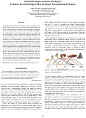 Cover page: Normative Representation of Objects: Evidence for an Ecological Bias in Object Perception and Memory