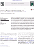 Cover page: Estimation of high-resolution land surface net shortwave radiation from AVIRIS data: Algorithm development and preliminary results