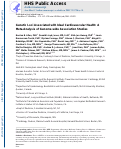 Cover page: Genetic loci associated with ideal cardiovascular health: A meta-analysis of genome-wide association studies