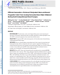 Cover page: Efficient Generation of Induced Pluripotent Stem and Neural Progenitor Cells From Acutely Harvested Dura Mater Obtained During Ventriculoperitoneal Shunt Surgery