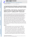 Cover page: Low-Magnitude Mechanical Stimulation to Improve Bone Density in Persons of Advanced Age: A Randomized, Placebo-Controlled Trial.