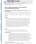 Cover page: New encouraging developments in contact prediction: Assessment of the CASP11 results