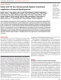 Cover page: Gene-rich UV sex chromosomes harbor conserved regulators of sexual development