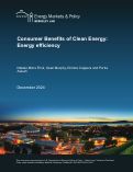 Cover page: Consumer Impacts of A Clean Energy: Energy Efficiency