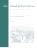 Cover page: An occupant behavior modeling tool for co-simulation: