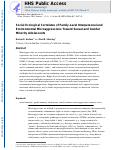 Cover page: Social Ecological Correlates of Family-Level Interpersonal and Environmental Microaggressions Toward Sexual and Gender Minority Adolescents