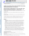 Cover page: Geriatric Assessments and Association With VACS Index Among HIV-Infected Older Adults in San Francisco