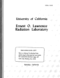 Cover page: TOTAL CROSS SECTIONS FOR FISSION OF U238 INDUCED BY He4 AND HEAVY IONS