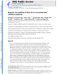 Cover page: Magnetic susceptibility of brain iron is associated with childhood spatial IQ