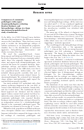 Cover page: Comparison of community pathologists with expert dermatopathologists evaluating Breslow thickness and histopathologic subtype in a large international population-based study of melanoma