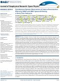 Cover page: Simultaneous Remote Observations of Intense Reconnection Effects by DMSP and MMS Spacecraft During a Storm Time Substorm