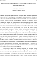 Cover page: Doing ethnography in Occupy Oakland: An analysis of the use of hegemony by a “Democratic” Dictatorship