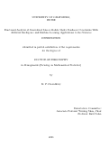 Cover page: Functional Analysis of Generalized Linear Models Under Nonlinear Constraints With Artificial Intelligence and Machine Learning Applications to the Sciences