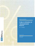 Cover page: Public Opinion of Transgender Rights in Turkey