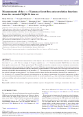 Cover page: Measurements of the z &gt; 5 Lyman-α forest flux autocorrelation functions from the extended XQR-30 data set