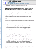 Cover page: Statistical Parametric Mapping of HR-pQCT Images: A Tool for Population-Based Local Comparisons of Micro-Scale Bone Features