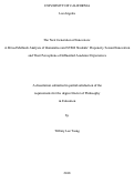 Cover page: The Next Generation of Innovators: A Mixed Methods Analysis of Humanities and STEM Students’ Propensity Toward Innovation and Their Perceptions of Influential Academic Experiences