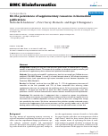 Cover page: On the persistence of supplementary resources in biomedical publications