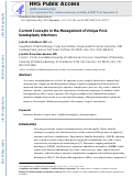 Cover page: Current Concepts in the Management of Unique Post-keratoplasty Infections