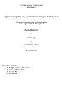 Cover page: Exploration of Argentine ant (Linepithema humile) Biology for Pest Management