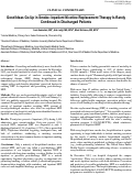 Cover page: Good Ideas Go Up in Smoke: Inpatient Nicotine Replacement Therapy Is Rarely Continued in Discharged Patients