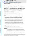 Cover page: Inflectional morphology in primary progressive aphasia: An elicited production study