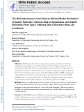 Cover page: The Minimally-Invasive Oral Glucose Minimal Model: Estimation of Gastric Retention, Glucose Rate of Appearance, and Insulin Sensitivity From Type 1 Diabetes Data Collected in Real-Life Conditions.